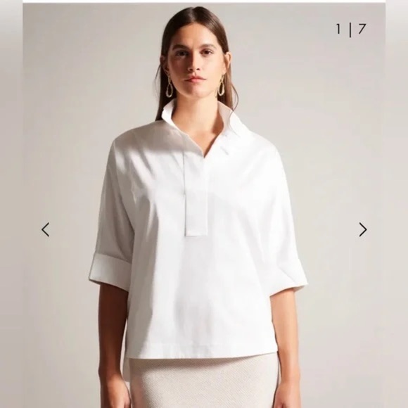 Ted Baker Avereye Batwing Blouse Size 4 / US 10 NWOT - Picture 1 of 9